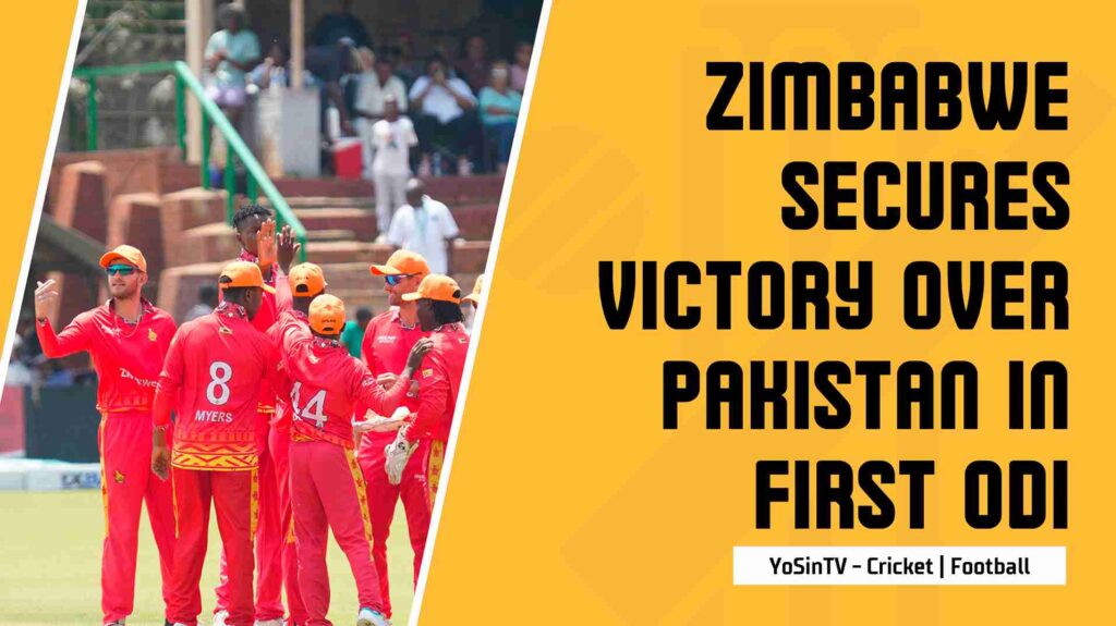 Zimbabwe Secures Victory Over Pakistan in Rain-Affected First ODI